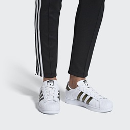 Adidas Superstar Női Originals Cipő - Fehér [D49344]
